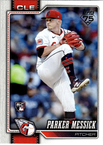 2026 Topps #67 Parker Messick NM-MT RC Rookie Cleveland Guardians 