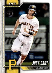 2026 Topps #207 Joey Bart NM-MT Pittsburgh Pirates 