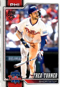 2026 Topps #322 Trea Turner NM-MT Philadelphia Phillies 