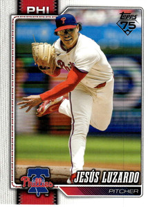 2026 Topps #63 Jesus Luzardo NM-MT Philadelphia Phillies 