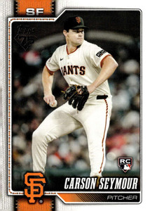 2026 Topps #112 Carson Seymour NM-MT RC Rookie San Francisco Giants 