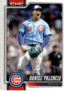 2026 Topps #158 Daniel Palencia NM-MT Chicago Cubs 
