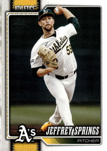 2026 Topps #87 Jeffrey Springs NM-MT Athletics 