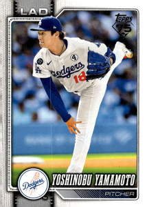 2026 Topps #90 Yoshinobu Yamamoto NM-MT Los Angeles Dodgers 
