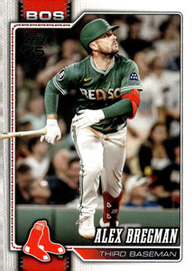 SOLD 187183 2026 Topps #135 Alex Bregman NM-MT Boston Red Sox 