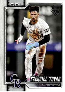 2026 Topps #136 Ezequiel Tovar NM-MT Colorado Rockies 