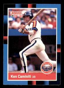 1988 Donruss #308 Ken Caminiti NM-MT RC Rookie Houston Astros 