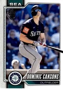 2026 Topps #156 Dominic Canzone NM-MT Seattle Mariners 