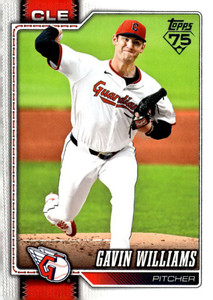 2026 Topps #254 Gavin Williams NM-MT Cleveland Guardians 