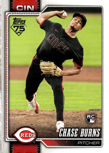 2026 Topps #312 Chase Burns NM-MT RC Rookie Cincinnati Reds 