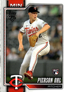 2026 Topps #321 Pierson Ohl NM-MT RC Rookie Minnesota Twins 