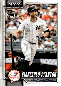 SOLD 187389 2026 Topps #341 Giancarlo Stanton NM-MT New York Yankees 