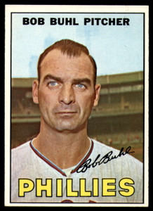 1967 Topps #68 Bob Buhl VG Philadelphia Phillies 