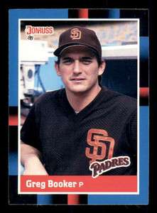 1988 Donruss #311 Greg Booker NM-MT San Diego Padres 