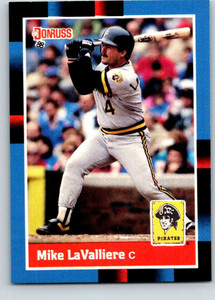 1992 Topps #312 MIKE LAVALLIERE Pittsburgh Pirates