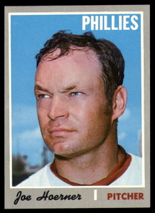 SOLD 138320 1970 Topps #511 Joe Hoerner VG Philadelphia Phillies 