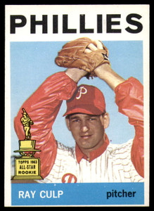 1964 Topps #412 Ray Culp VG Philadelphia Phillies 