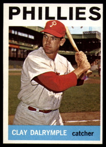 1964 Topps #191 Clay Dalrymple VG Philadelphia Phillies 