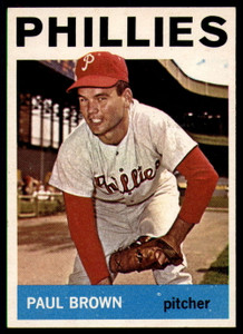 1964 Topps #319 Paul Brown VG Philadelphia Phillies 