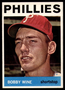1964 Topps #347 Bobby Wine VG Philadelphia Phillies 