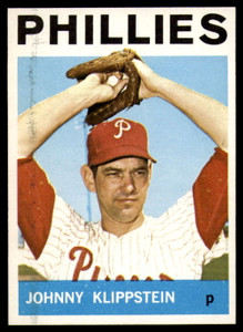 1964 Topps #533 Johnny Klippstein VG Philadelphia Phillies 
