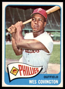 1965 Topps #583 Wes Covington VG  SP Philadelphia Phillies 