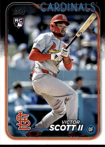 2024 Topps Update #US2 Victor Scott II NM-MT  RC Rookie St Louis Cardinals 