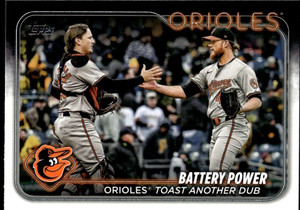 2024 Topps Update #US44 Adley Rutschman /Craig Kimbrel NM-MT  Baltimore Orioles 