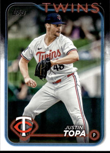 2024 Topps Update #US47 Justin Topa NM-MT  Minnesota Twins 