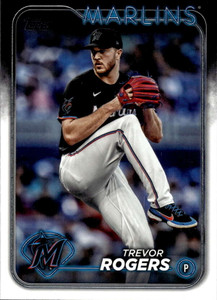 2024 Topps Update #US54 Trevor Rogers NM-MT  Miami Marlins 