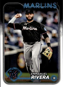 2024 Topps Update #US70 Emmanuel Rivera NM-MT  Miami Marlins 