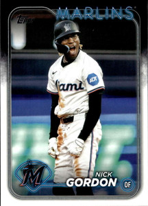 2024 Topps Update #US71 Nick Gordon NM-MT  Miami Marlins 