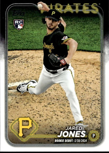 2024 Topps Update #US95 Jared Jones NM-MT  Pittsburgh Pirates 