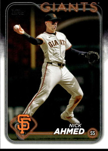 2024 Topps Update #US98 Nick Ahmed NM-MT  San Francisco Giants 