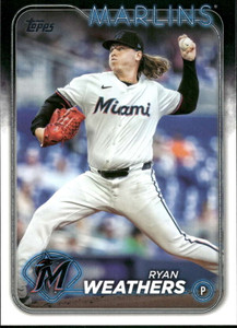 2024 Topps Update #US103 Ryan Weathers NM-MT  Miami Marlins 