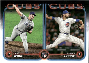 2024 Topps Update #US106 Jake Wong /Porter Hodge NM-MT  RC Rookie Chicago Cubs 