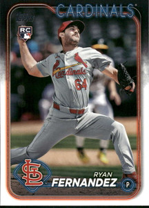 2024 Topps Update #US111 Ryan Fernandez NM-MT  RC Rookie St Louis Cardinals 