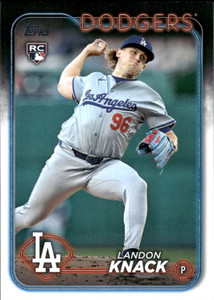 2024 Topps Update #US127 Landon Knack NM-MT  RC Rookie Los Angeles Dodgers 