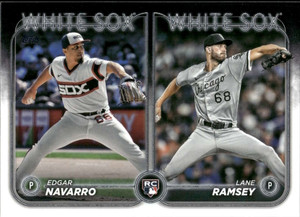 2024 Topps Update #US128 Edgar Navarro /Lane Ramsey NM-MT  RC Rookie Chicago White Sox 