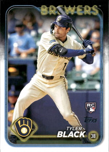 2024 Topps Update #US144 Tyler Black NM-MT  RC Rookie Milwaukee Brewers 