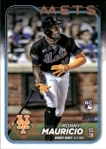2024 Topps Update #US157 Ronny Mauricio NM-MT  New York Mets 