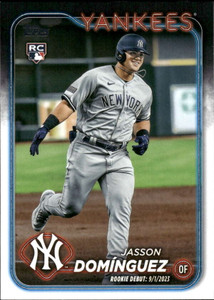 2024 Topps Update #US175 Jasson Dominguez NM-MT  New York Yankees 
