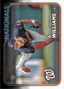 2024 Topps Update #US177 Trevor Williams NM-MT  Washington Nationals 