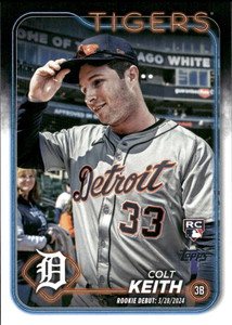 2024 Topps Update #US192 Colt Keith NM-MT  Detroit Tigers 