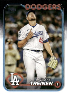 2024 Topps Update #US196 Blake Treinen NM-MT  Los Angeles Dodgers 