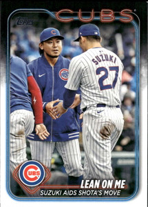 2024 Topps Update #US205 Seiya Suzuki /Shota Imanaga NM-MT  Chicago Cubs 