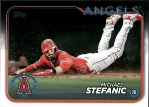 2024 Topps Update #US219 Michael Stefanic NM-MT  Los Angeles Angels 