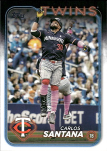 2024 Topps Update #US224 Carlos Santana NM-MT  Minnesota Twins 