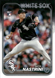 2024 Topps Update #US225 Nick Nastrini NM-MT  RC Rookie Chicago White Sox 
