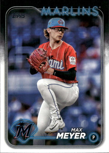 2024 Topps Update #US236 Max Meyer NM-MT  Miami Marlins 